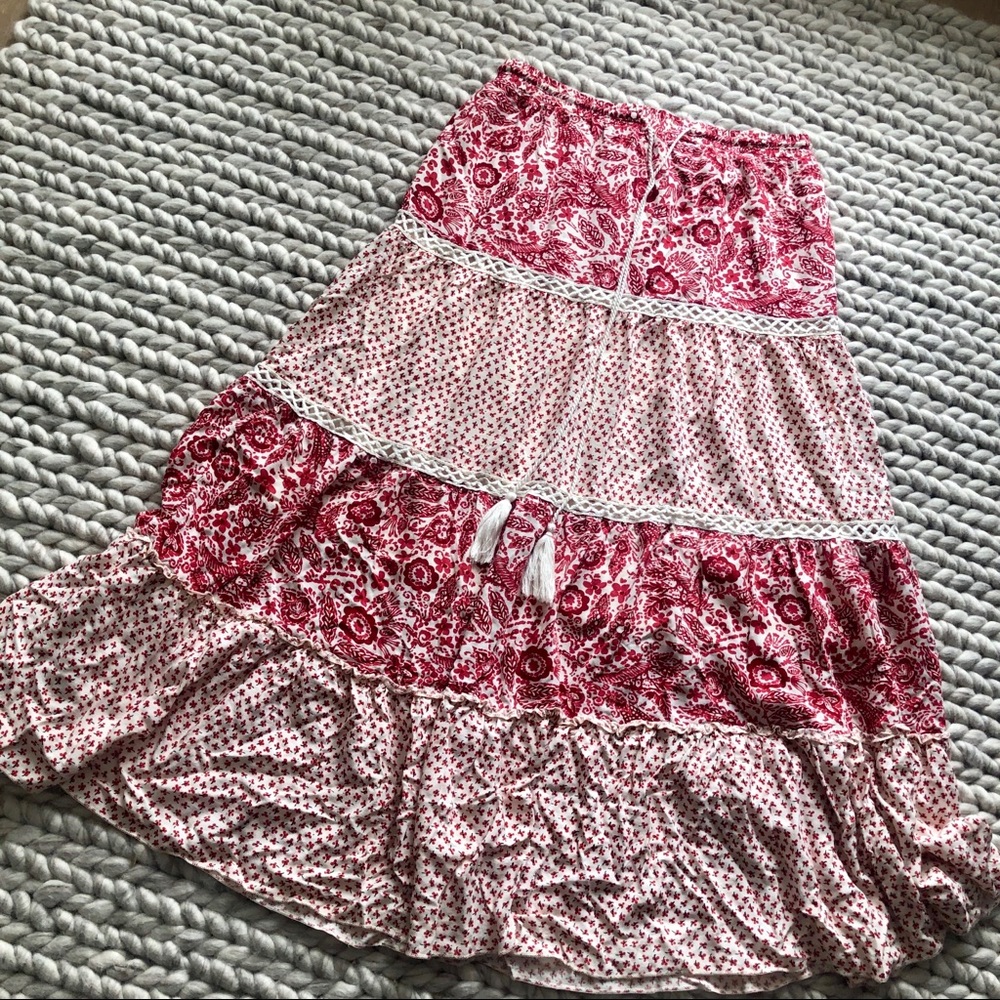 Anthropologie boho Skirt